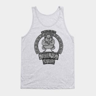 Fils gym for heros and gods Tank Top